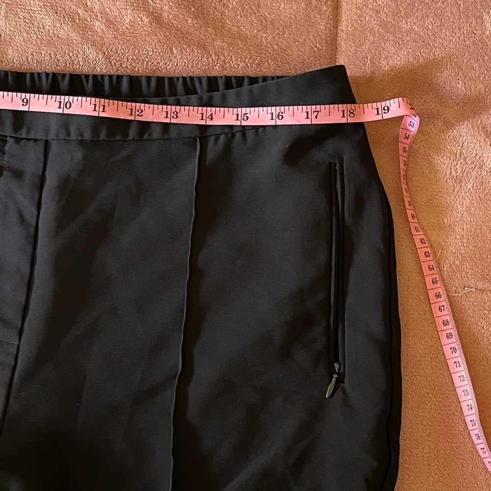 Navy Women's Tailored Flare Pants - Picture 3 of 5